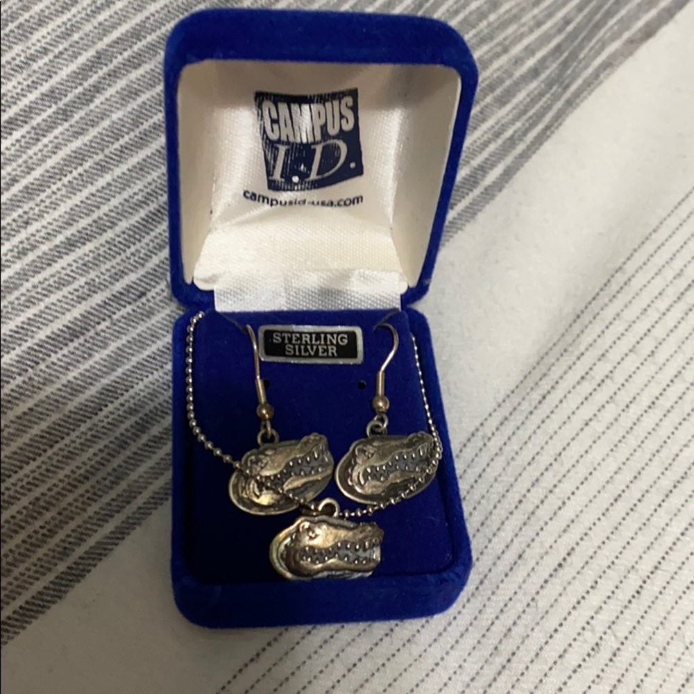 Florida Gator earrings